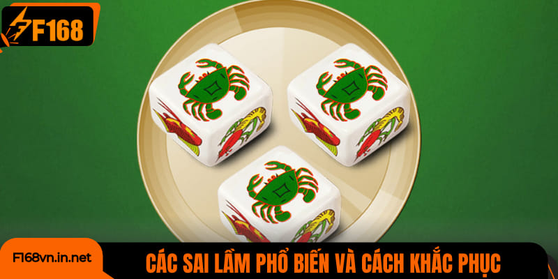 Các sai lầm phổ biến và cách khắc phục