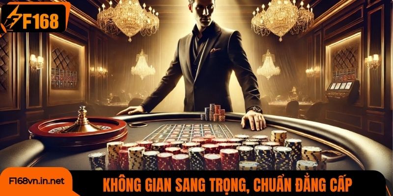 Không gian sang trọng, mang phong cách quốc tế hiện đại