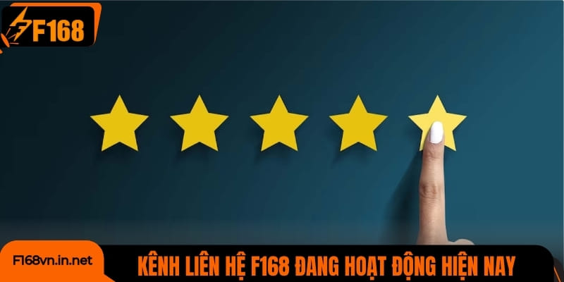 Điểm qua các kênh liên hệ F168 đang hoạt động hiện nay