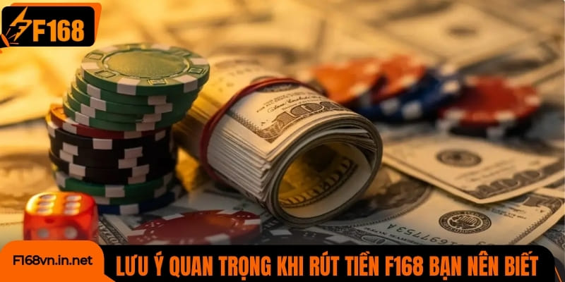 Một vài lưu ý quan trọng khi rút tiền tại nhà cái bạn nên biết