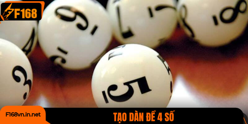 Tạo Dàn Đề 4 Số