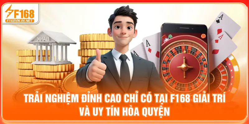 Trải nghiệm đỉnh cao chỉ có tại F168 - Giải trí và uy tín hòa quyện