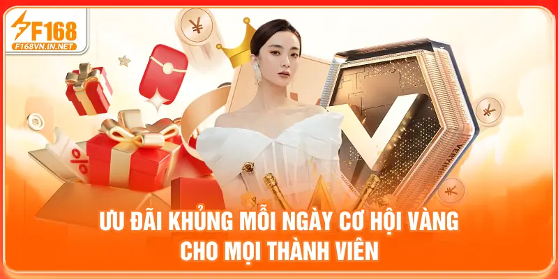Ưu đãi khủng mỗi ngày - Cơ hội vàng cho mọi thành viên
